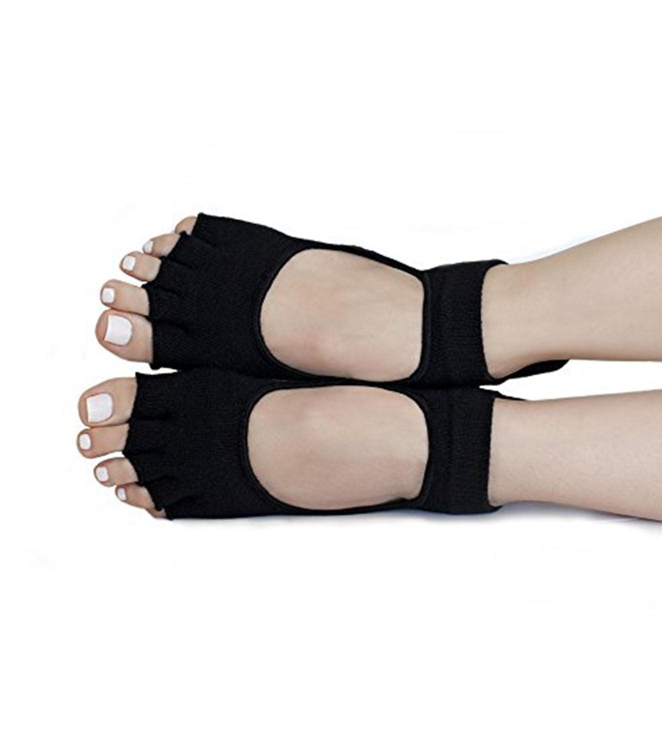 Toeless Yoga Socks - Enhance Your Balance and Stability